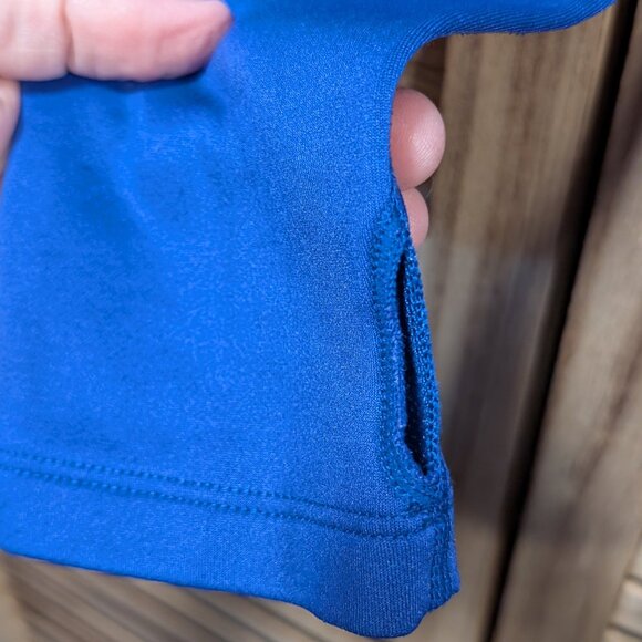 Columbia Omni-Heat Royal Blue Half-Zip Pullover Size XL - Picture 6 of 11